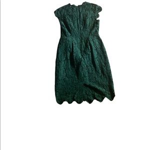 Lace knee length dress